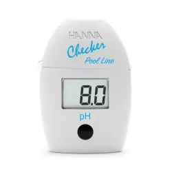Tester digitale di pH HANNA Checker HI779, misurazione da 6,5 a 8,5, include cuvette e reagente per 100 test
