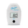 HANNA Checker HI779 digitale pH tester, meting van 6,5 tot 8,5, inclusief cuvetten en reagentia voor 100 tests