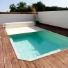 Cobertura automática elevada Astralpool Ulmo com lâminas de PVC: segurança, eficiência e design para sua piscina.