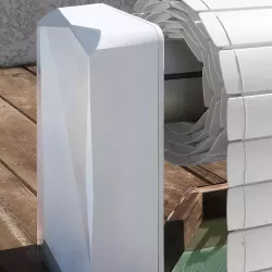 Astralpool Ulmo Automatic toit à lamelles surélevé 9x5 mètres