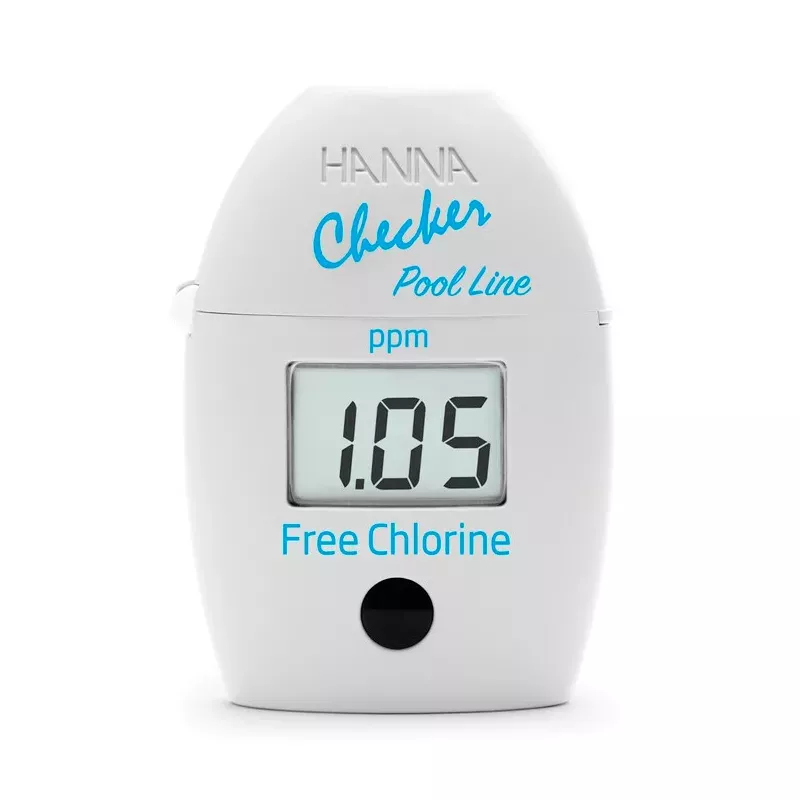Digitales Freichlor-Messgerät HANNA Checker Pool Line HI7014 mit einem Bereich von 0,0-2,50 ppm