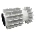 Nettoyeur de piscine de remplacement Dolphin Semi-brosse brosse combi PVC sans anneau