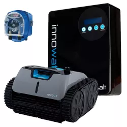 Salt chlorinator Innowater SALT 15 + pH regulator Seko Dinamik + Wybot i20 NG