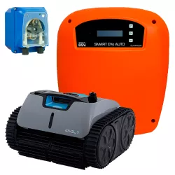 Clorinatore BSV SMART EVo AUTO 25 + kit controllo pH + Wybot i20 NG