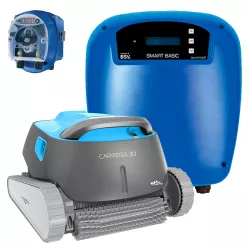 BSV Seko Dolphin Salzchlorinator Smart Basic 25 g/h + pH-Regler Dinamik + Carrera 30