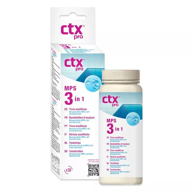 Strisce reattive a 3 parametri CTX MPS