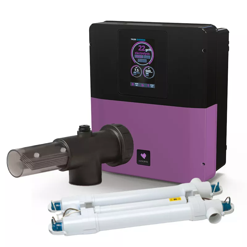 Ultraviolett UV33 + Elektrolyse mit niedrigem Salzgehalt UVSCENIC