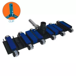 Super-Pro 22" (50 cm) Flex Vac Flex Vac flexibele handmatige zwembadreiniger met clipbevestiging