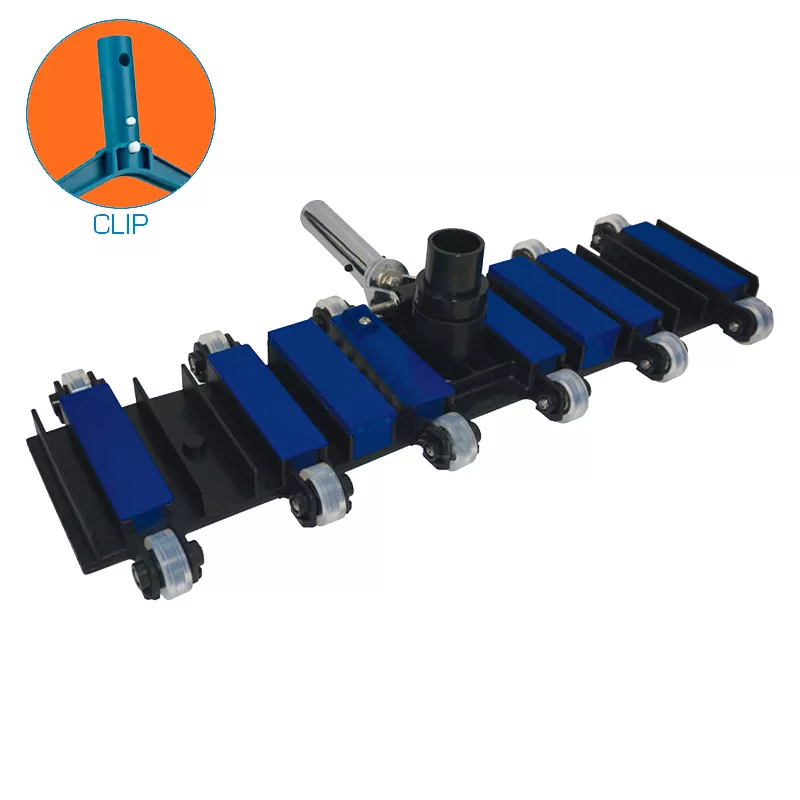 Super-Pro 22" (50 cm) Flex Vac Pulitore manuale flessibile per piscine con attacco a clip