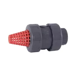 Válvula de pé EPDM colada PVC D.50