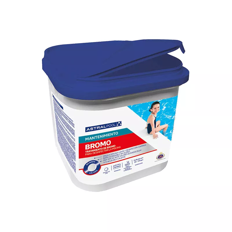 Bromo em pastilhas Astralpool em 5 kg