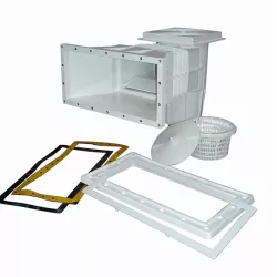 Skimmer mouth extension square cover Astralpool for liner pool