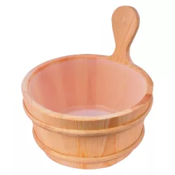 Saunakübel aus Holz
