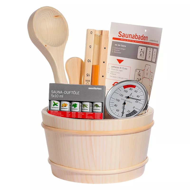 Kit de acessórios para sauna