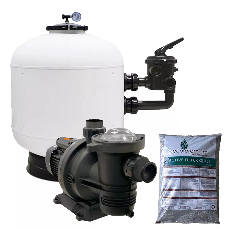 Pack filtração Skypool 500 + Aquasphere SSP 75M + Vidro