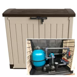 Casa de filtro elevada ESPA FKP 520 com bomba 0,75 hp