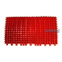 Replacement pool cleaner Dolphin PVC brush red