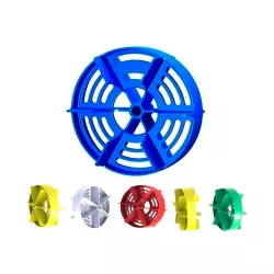 Corchera para piscinas modelo Sydney 25 mts verde-rojo