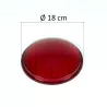 Lentes para focos extraplanos de piscinas roja