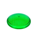 Lenses for extra-flat green pool lights