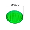 Lentes para focos extraplanos de piscinas verde