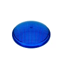 Lenses for extra-flat spotlights for blue pools