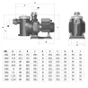 Bomba piscina Sena 1 CV trif