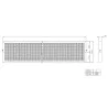 Panel viraje ancho 2,5 mts