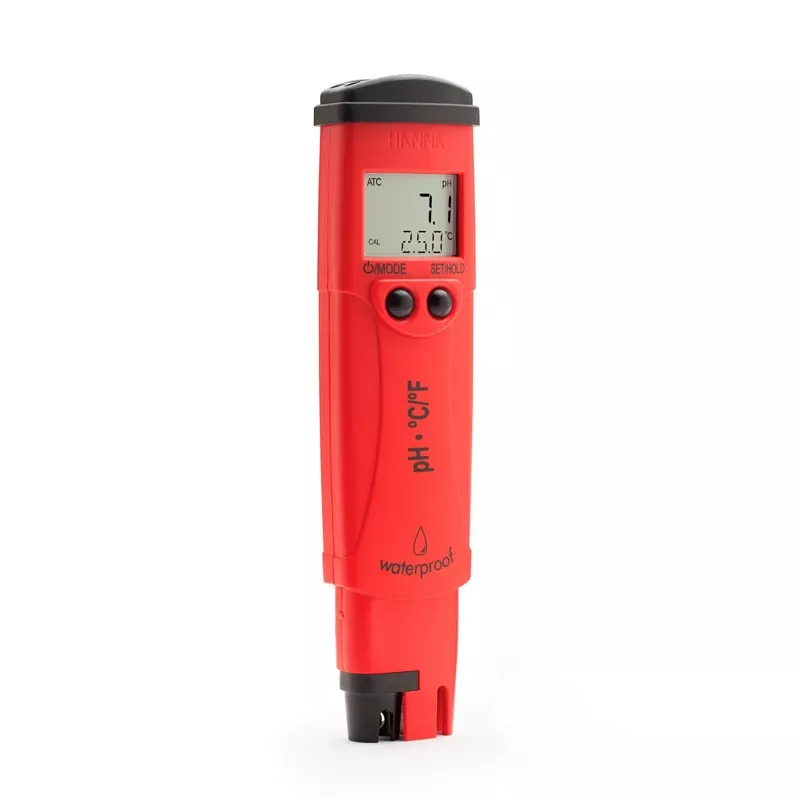 Tester de pH con electrodo