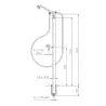 Ducha piscina Astral tel
