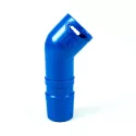 Onderdelen voor zwembadreiniger Zodiac Elleboogverbinder 45º accessoire met Twist Lock