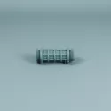 Collector arm 1" 100 mm. filter extension Astralpool
