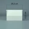 Skimmer recambio compuerta, flotador y bisagra (19,2cm*13cm)
