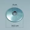 Tapeta embellecedora ducha Ø 43