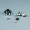Plastic tap knob for foot washers