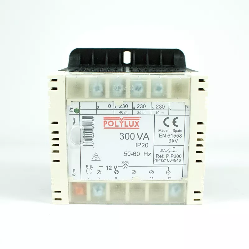 Transformador piscina Polylux 300W