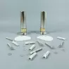 Conjunto de 2 Anclajes desmontable con pletina