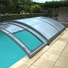Cubierta baja semi-corredera para piscina modelo 6 de 8 x 4
