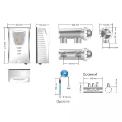 Clorador salino Idegis Tecno DT-12