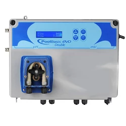 Control automático pH 1,5 l/h y salida control Cloro-Redox