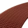 Rejilla para rebosadero piscina color Marrón Oscuro 35/245 mm.