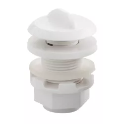 Toma de aire regulable 3/4" ABS blanco minispas