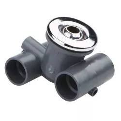 Jet 1 1/4" con dispositivo de retorno cromado minispas