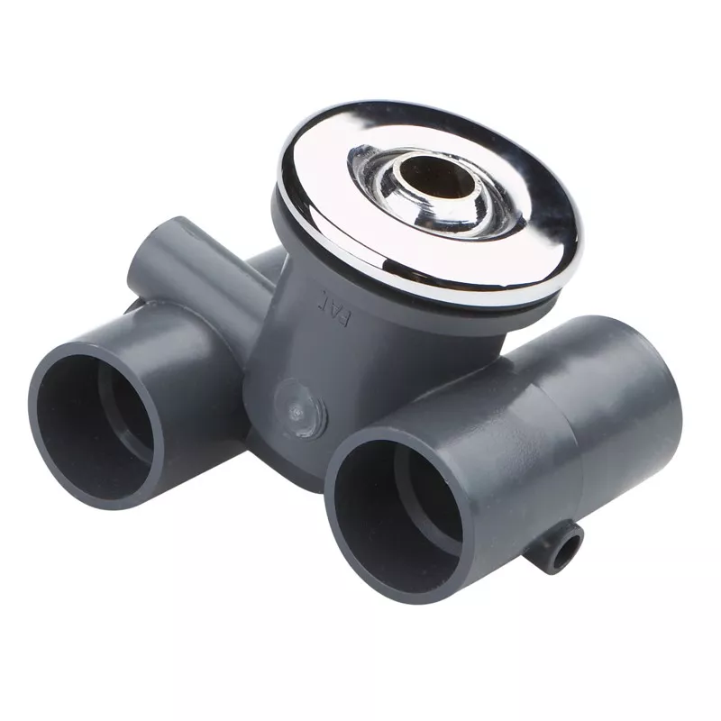 Jet 1 1/4" con dispositivo de retorno cromado minispas