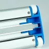 Limpiafondos Manual Aluminio 34 cm. fijación clip