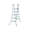 Escalera de acero inoxidable 142cm 2x4 pelda