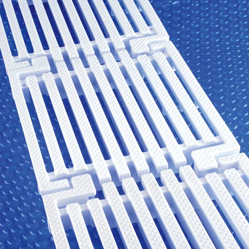 Rejilla para rebosadero piscina placa longitudinal 24/195 mm.