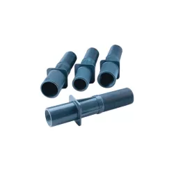 Pasamuros PVC color gris 150 mm longitud