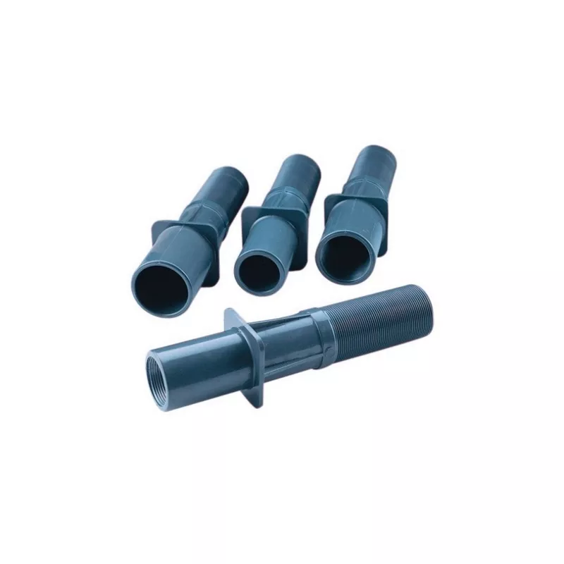 Pasamuros PVC color gris 300 mm longitud 00323