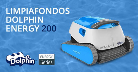 86 - Conoce el limpiafondos Dolphin Energy 200 - Quimipool